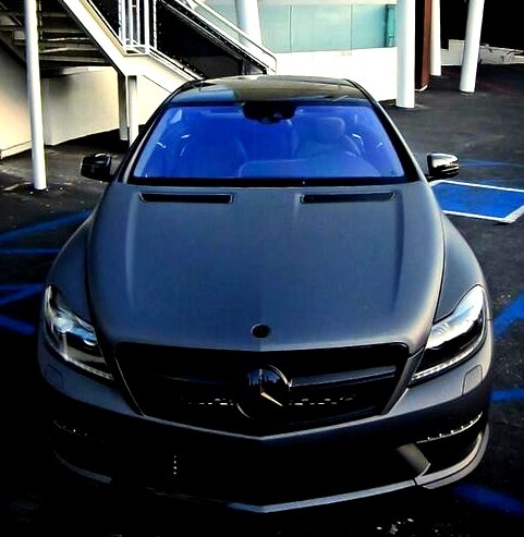 Matte Black New Mercedes