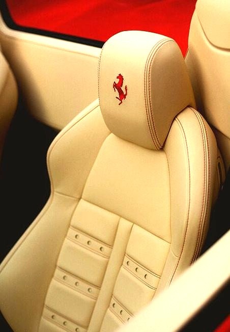 Ferrari Leather Stitched Seat